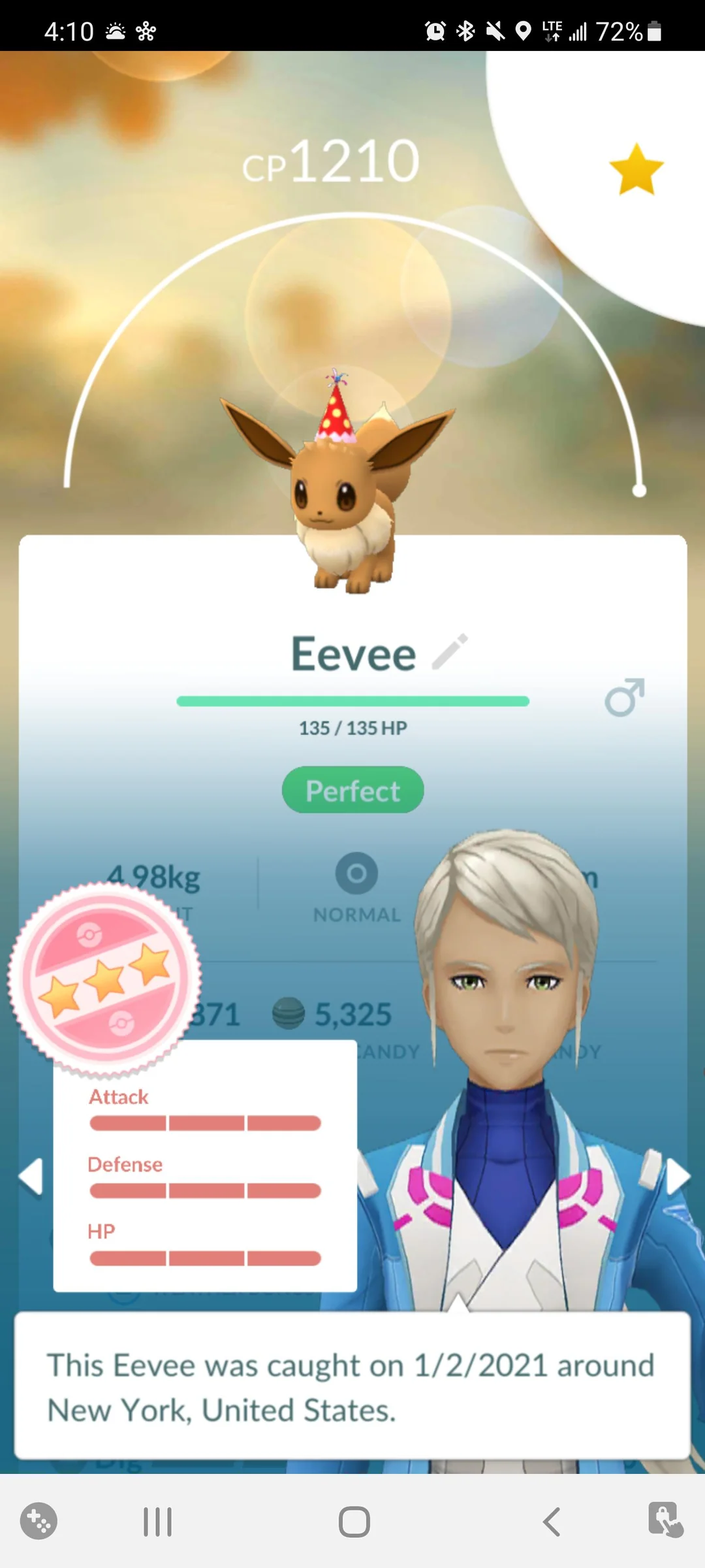 IV boost order completed screenshot